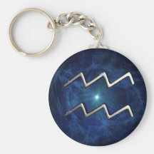 Aquarius Keychain