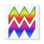 Aquarius Fridge Magnets