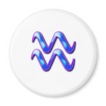 Aquarius Fridge Magnets