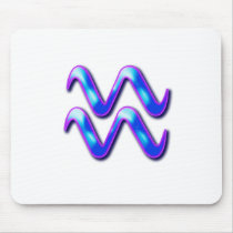 Aquarius mousepads by ZodiacAttack Aquarius mousepads
