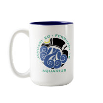 Aquarius mugs by MugsMalone Aquarius mugs