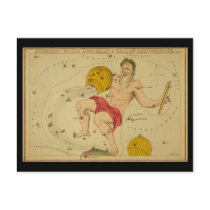 Aquarius, Piscis Australis & Ballon Aerostatique postcards