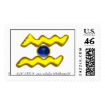 AQUARIUS postage