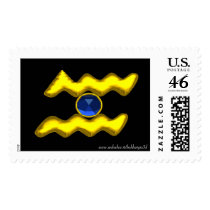 AQUARIUS POSTAGE STAMP