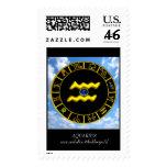 AQUARIUS POSTAGE STAMP