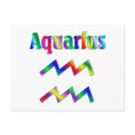 Aquarius Rainbow Post Cards