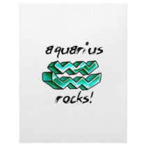 Aquarius Sign design! letterhead