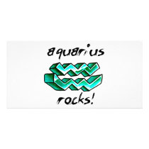 Aquarius Sign design! photo cards by angeria Aquarius Sign design! photo cards