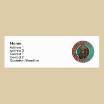 Aquarius Skinny Cards business cards