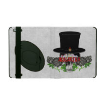 Aquarius Skull iPad Cases