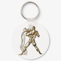 Aquarius Star Sign keychains by ShoppingPortal Aquarius Star Sign keychains