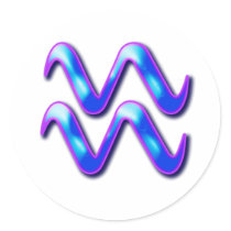 Aquarius stickers by ZodiacAttack Aquarius stickers