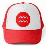 Aquarius Symbol hats