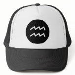 Aquarius Symbol Hat