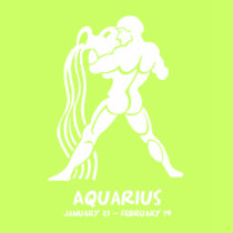 Aquarius t-shirt by zodiacgifts Aquarius t-shirt