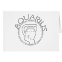 Aquarius Teal cards