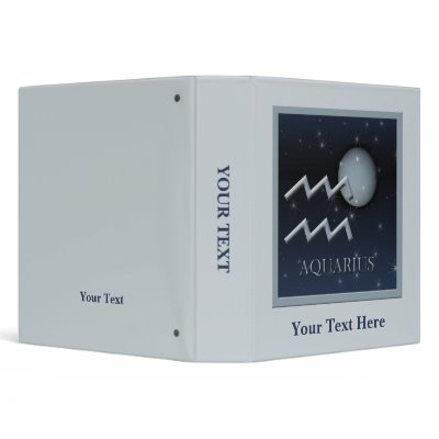 Aquarius Uranus Binder by windyone
