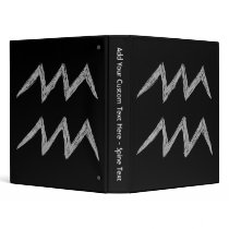 Aquarius. Zodiac Astrology Sign. Binder