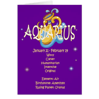 birthday dates for aquarius