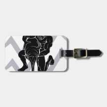 Aquarius zodiac horoscope astrology sign luggage tags