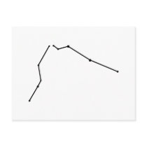 Aquarius Zodiac Postcard postcards