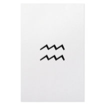 Aquarius - Zodiac Sign stationery