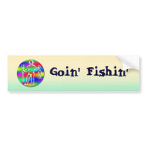 Aquarius Zodiac Star Sign Rainbow Bumper Sticker