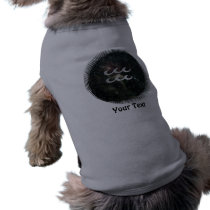 Aquarius Zodiac Star Sign Universe Pet Shirt