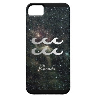 Aquarius Zodiac Star Sign Universe iPhone 5 Case