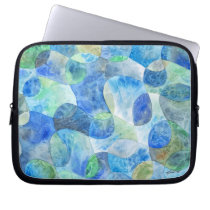 Aquatic Abstract Laptop Bag laptop sleeves