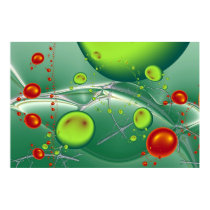 Aquatic landscape. posters