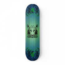 Aquatic Tiger Skateboard by calroofer Aquatic Tiger Skateboard