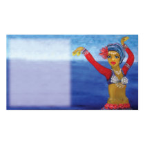 Aquatic Tribe Card business cards by AnnabelleKay Aquatic Tribe Card business cards