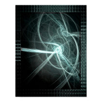 Aquatic Universe on Glass posters