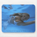 aquawoman by Barry Kulick Mouse Pads