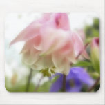 Aquilegia rosado rizado (Columbine) Tapetes De Ratón