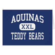 Aquinas - osos de peluche - alto - Bronx Nueva Yor Felicitacion