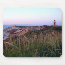 Aquinnah Sunset and Lighthouse Mousepad by thehatch Aquinnah Sunset and Lighthouse Mousepad