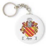 Aquino Family Crest Key Chain