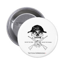 AR15 Cross Bones Buttons
