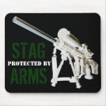 AR15 Mouse Pad- Protected by STAG ARMS