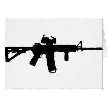 ar-15 greeting card
