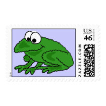 AR- Funky Frog Postage Stamps