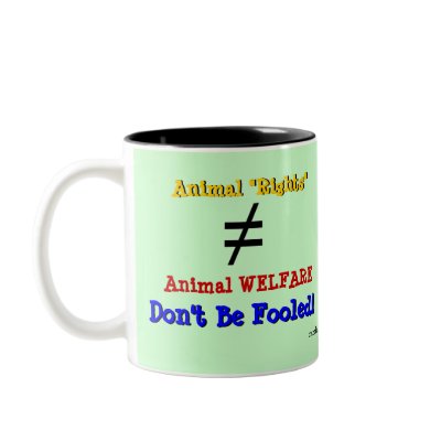 AR Is Not Equal To AW Coffee Mugs by WoofNWhinny