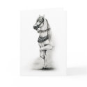 Arab Dancer Greeting Card