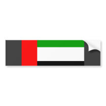 Arab Emirates Flag bumper stickers
