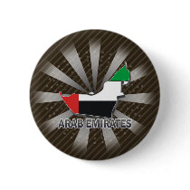 Arab Emirates Flag Map 2.0 Button