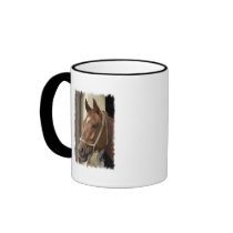 Arab Horses Ceramic Coffee Mug