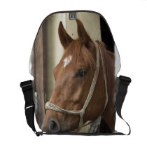 Arab Horses Messenger Bag