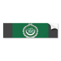 Arab League Flag Bumper Stickers